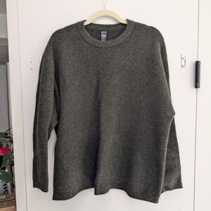 lululemon athletica Men's Alpaca Wool-blended Crewneck Sweater - Forest Green